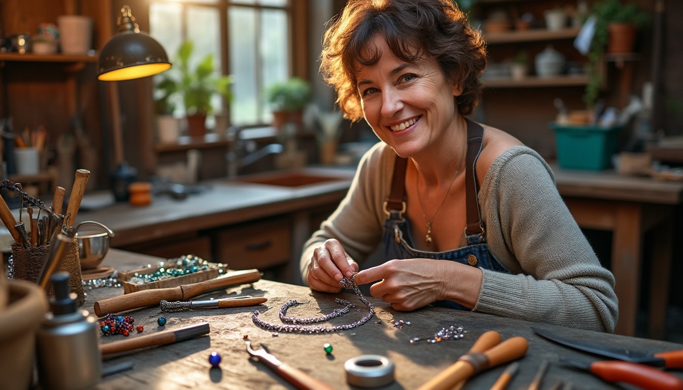 découvrez comment créer des bijoux uniques à la maison grâce à nos astuces et tutoriels faciles. laissez libre cours à votre créativité avec des matériaux simples et des techniques accessibles pour réaliser des pièces qui vous ressemblent.