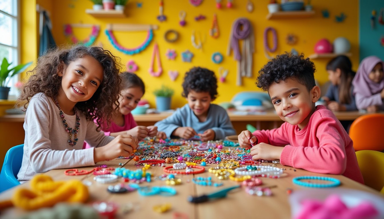 découvrez des projets diy amusants pour créer des bijoux avec vos enfants. stimulez leur créativité tout en passant des moments inoubliables ensemble grâce à des créations originales et amusantes.