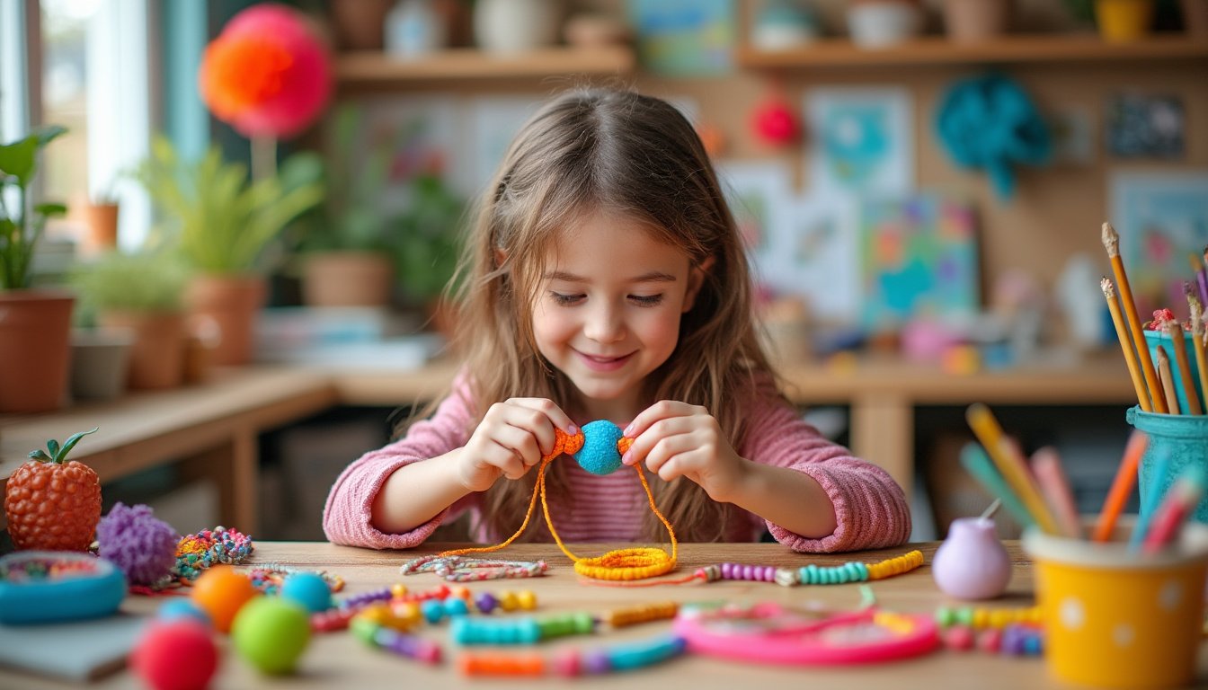 découvrez des idées originales et amusantes pour créer des bijoux pour enfants à fabriquer ensemble. stimulez la créativité de vos petits tout en passant du temps de qualité en famille grâce à ces projets diy amusants et colorés.