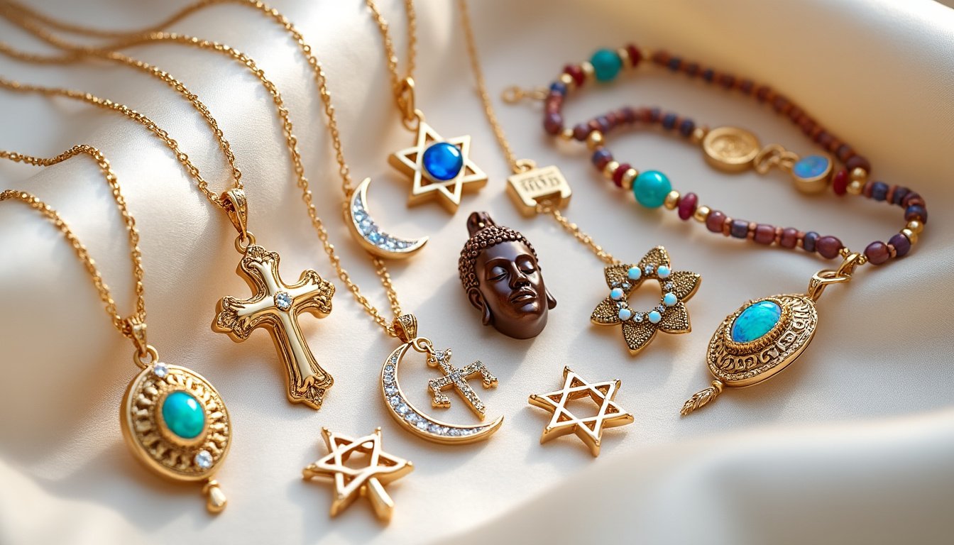 découvrez l'importance des bijoux dans les traditions religieuses à travers le monde. dans cet article, nous explorons les symboles et significations associés aux bijoux religieux, ainsi que leur impact culturel et spirituel. apprenez ce que chaque pièce représente et comment elle peut enrichir votre compréhension des croyances et pratiques religieuses.