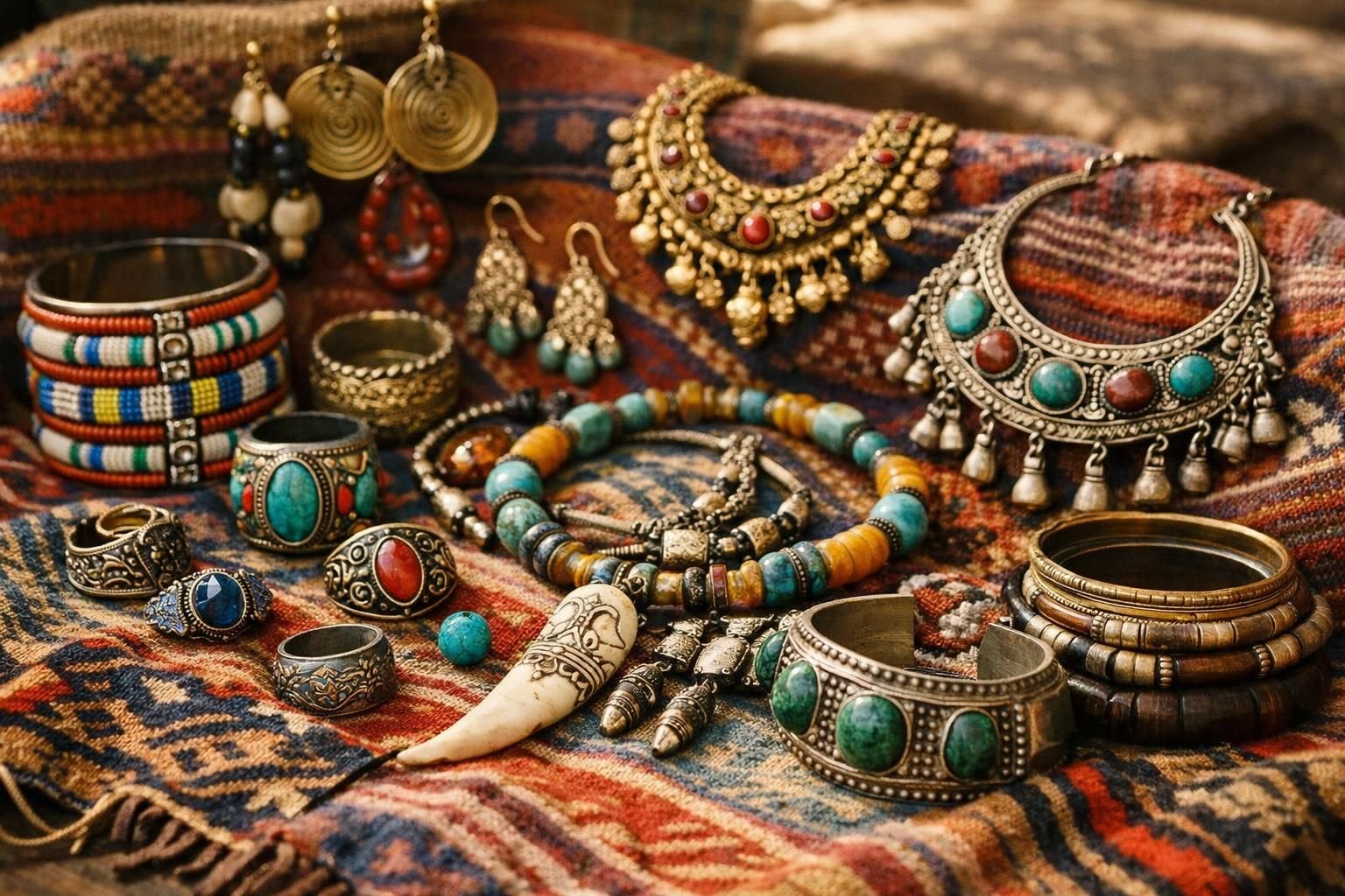 découvrez ce que sont les bijoux ethniques et explorez leur riche symbolisme à travers différentes cultures du monde.